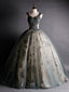 Tulle Sequins Straps Pleats Beading Quinceanera Dress