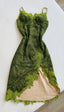 Vintage Green Dress Lace Prom Dress