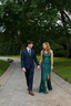 Green Slit Prom Dress Long Evening Dress