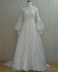 White Lace Prom Dress , Charming Prom Dress