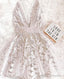 White Mini Dress Homecoming Dress