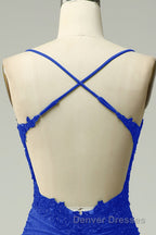 Sparkly Dark Green Beaded Long Prom Dress with Appliques