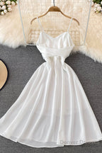 Cute Satin Short Dresses, A-Line Fashion Dresses