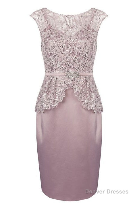 Sleeveless Short Sheath Mother of the Bride Dress Main image