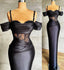 2026 Plus Size Arabic Aso Ebi Black Lace Beaded Prom Dress Spaghetti Sheath Satin Evening Formal Party Second Reception Gowns