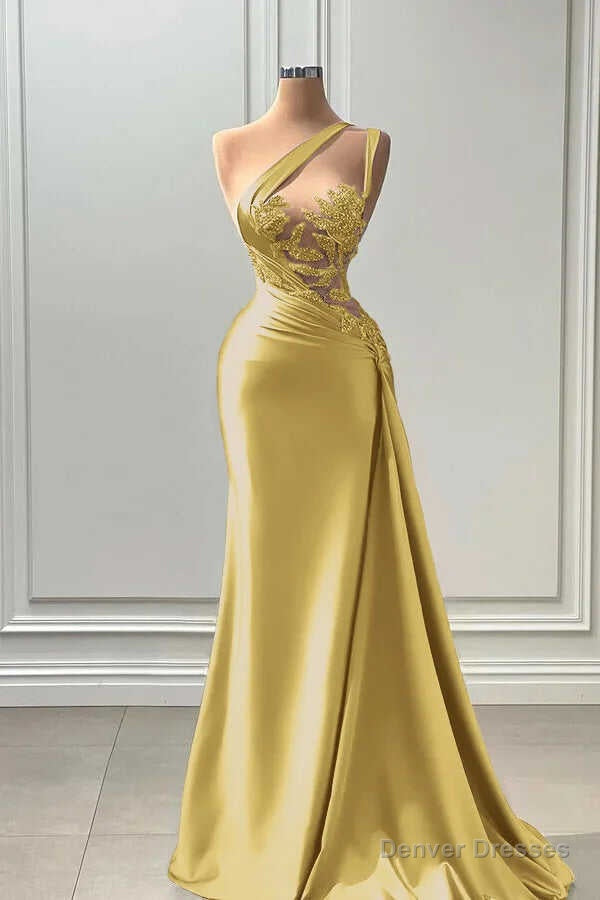 Long Prom Dress Sleeveless Strapless with Pleated Beadings