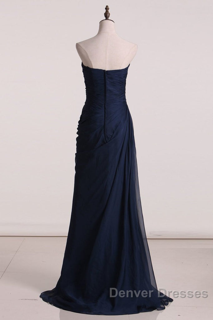 Prom Dress A Line Elegant Chiffon With Ruffles Long Evening Dress Secondary image