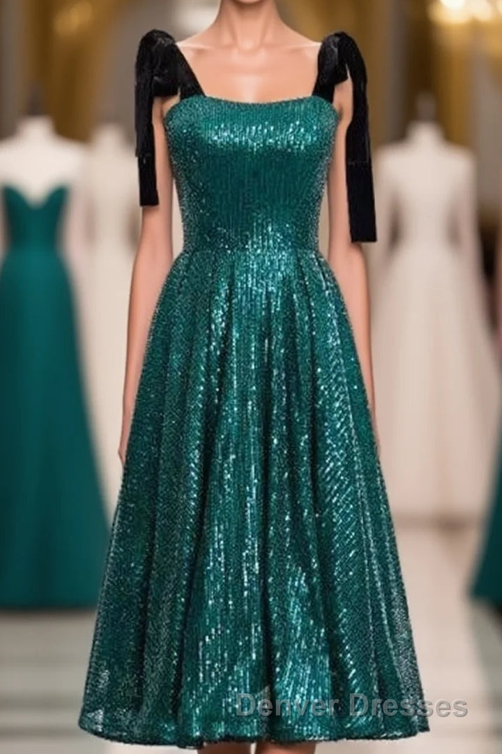 Cute Rose Gold Sequins Short Party Dress Main image