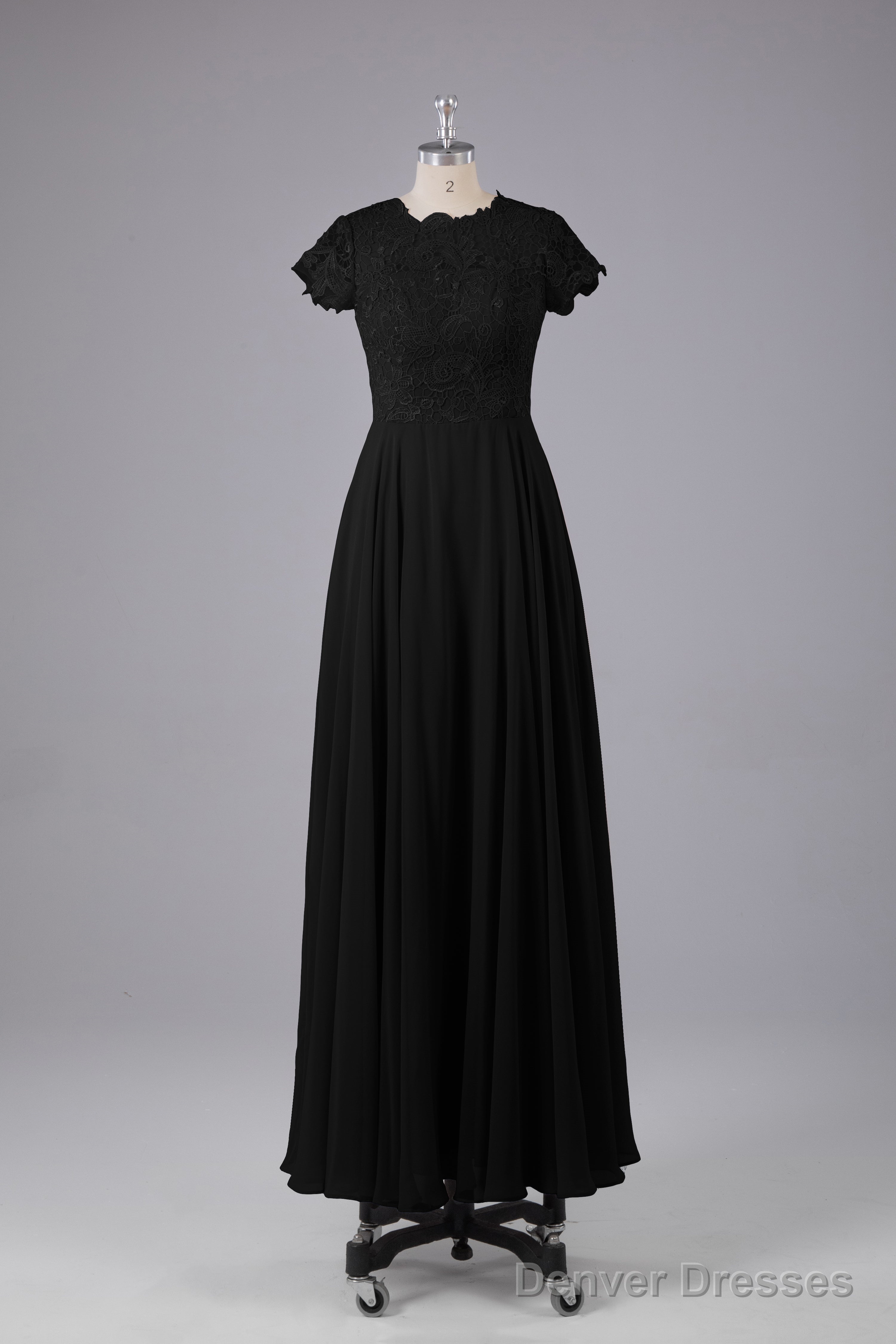 Beautiful A-Line Cap Sleeves Long Bridesmaid Dresses With Pockets