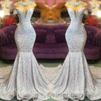 Glamorous Sequins Mermaid Long Evening Prom Dress Online