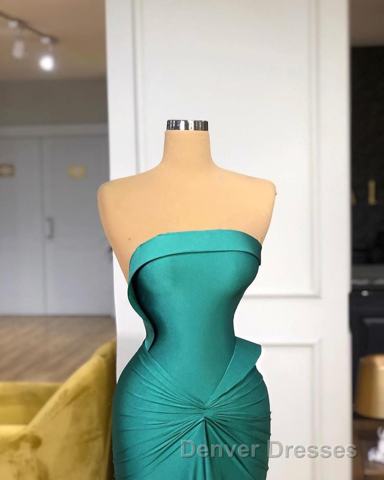 Elegant Strapless Long Mermaid Evening Prom Dress Online Secondary image