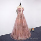 Lovely Tight A-line Lace Up Blue Prom Dress For Girls Party Dress