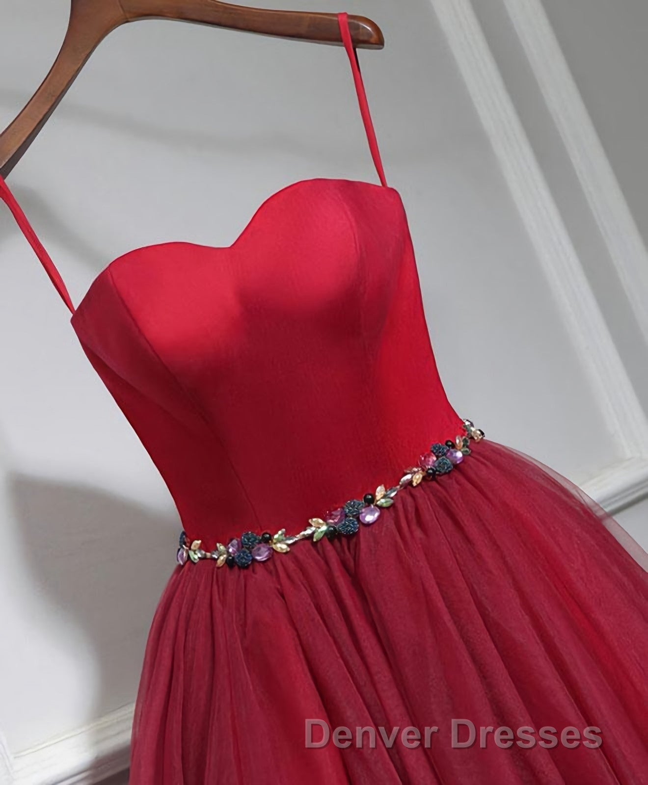 Cute Sweet Neck Short Prom Dress, Mini Dress Secondary image