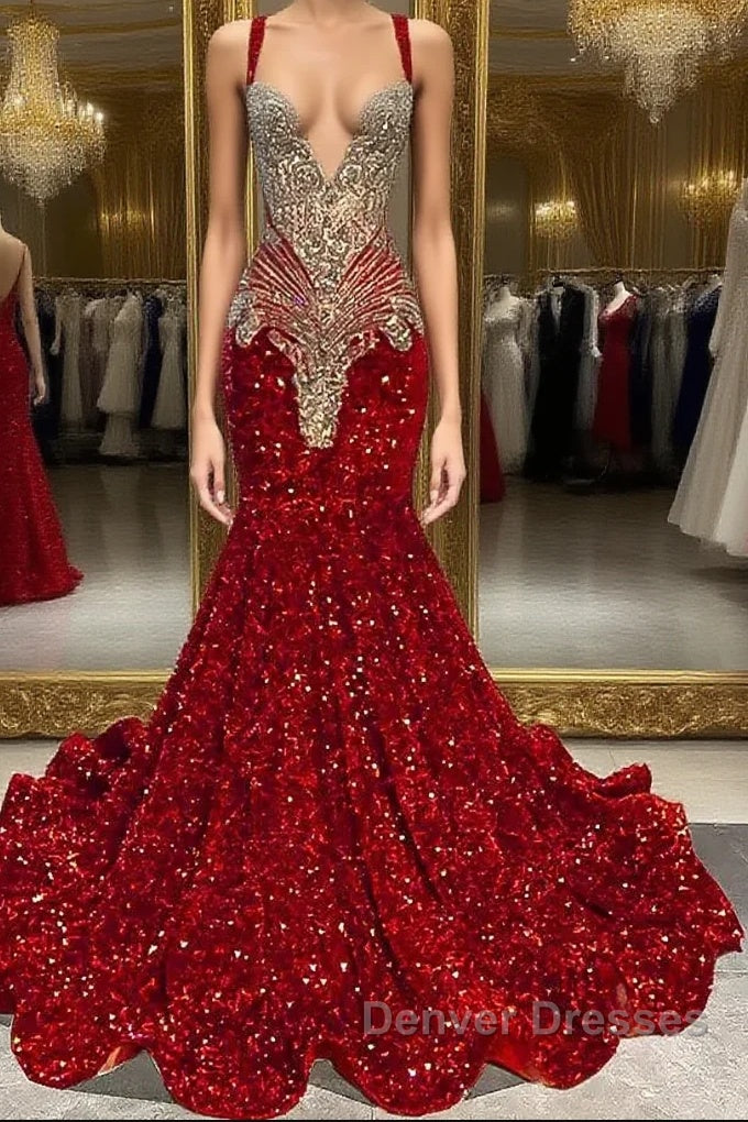 Gorgeous Long Dress Luxury Black Girls Prom Party Formal Gowns Main image