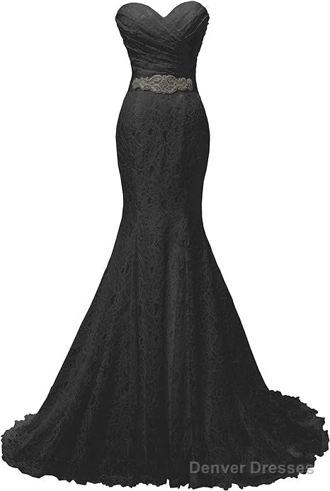 Elegant Mermaid Sweetheart Lace up Back Wedding Dresses Secondary image