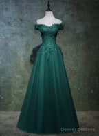 Pretty Mermaid Spaghetti Straps Olive Green Long Prom Dresses Evening Gowns