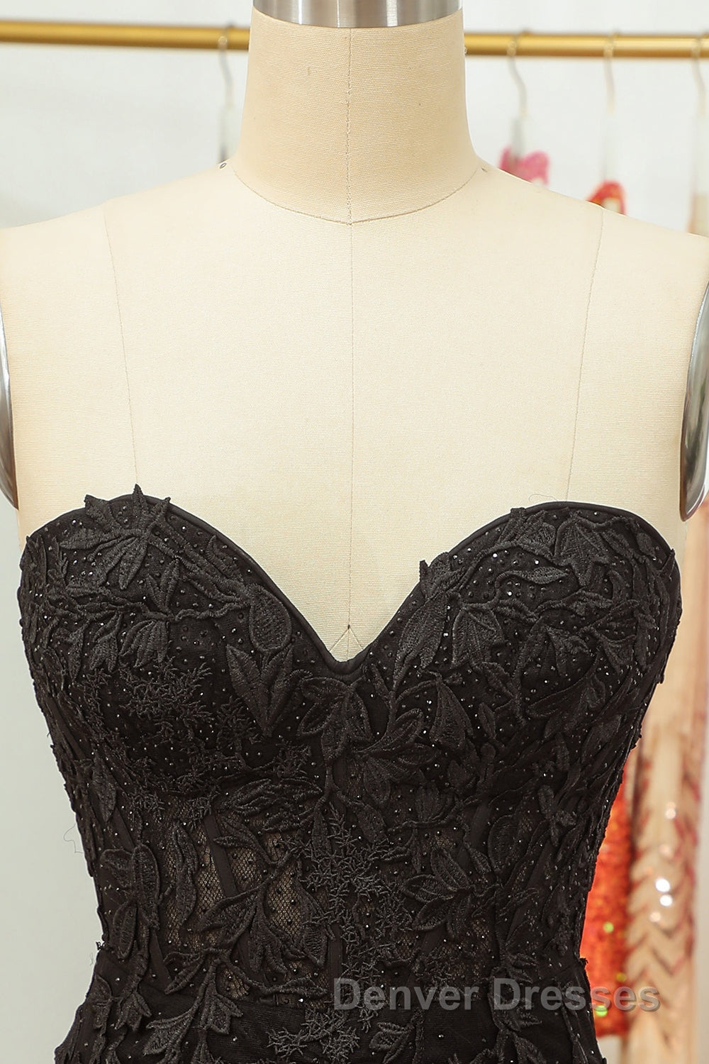 Purple Lace Tight Short Hoco Dress