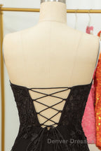 Purple Lace Tight Short Hoco Dress