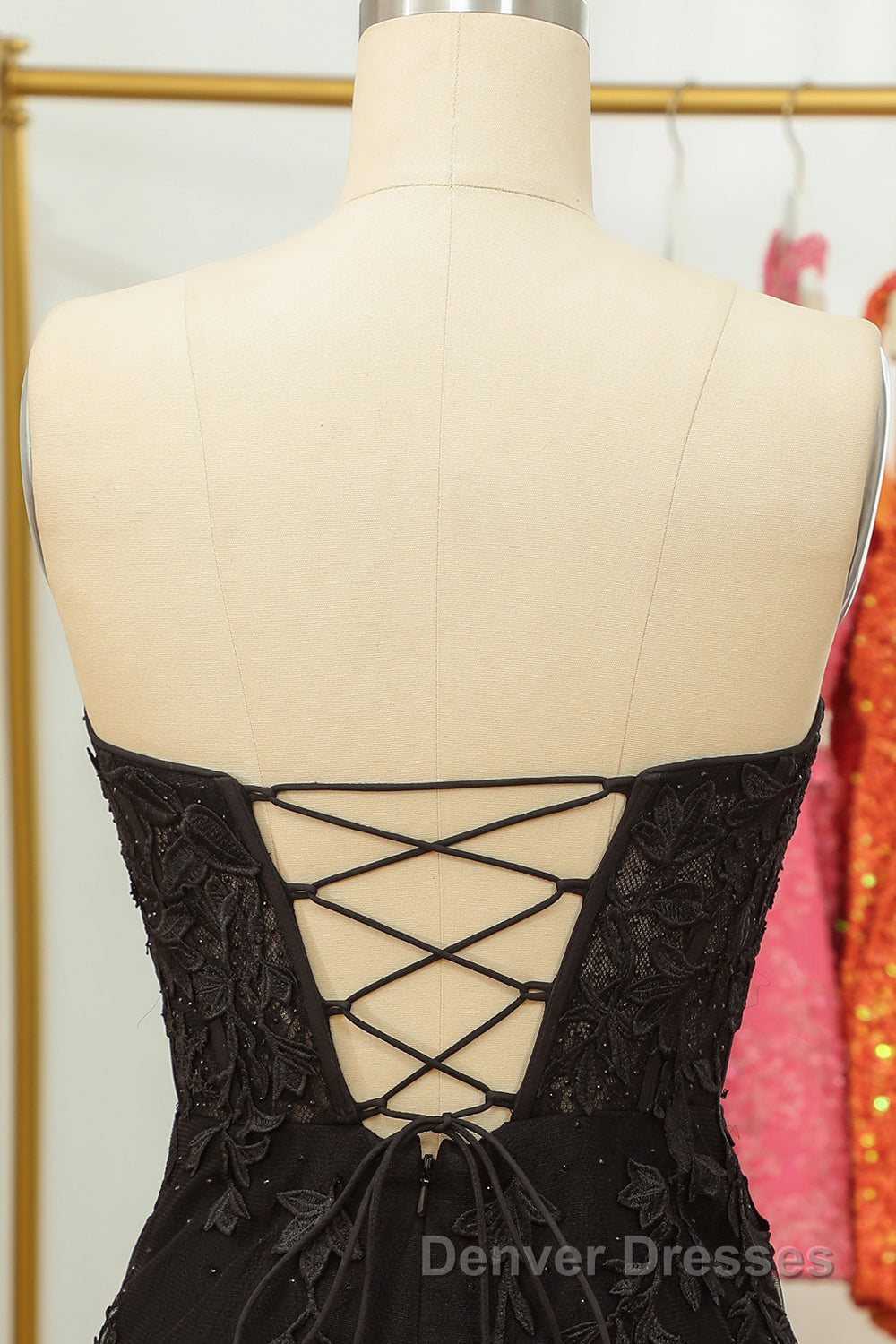 Purple Lace Tight Short Hoco Dress