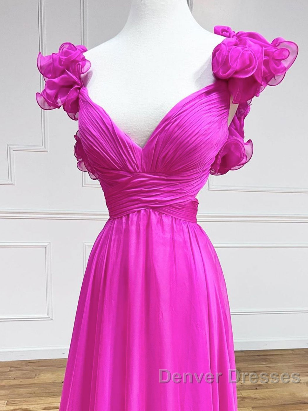 A-Line Backless Long Prom Dress, Red Long Evening Dress