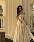 A Line Chiffon Prom Dress,Long Evening Dress,Formal Dress