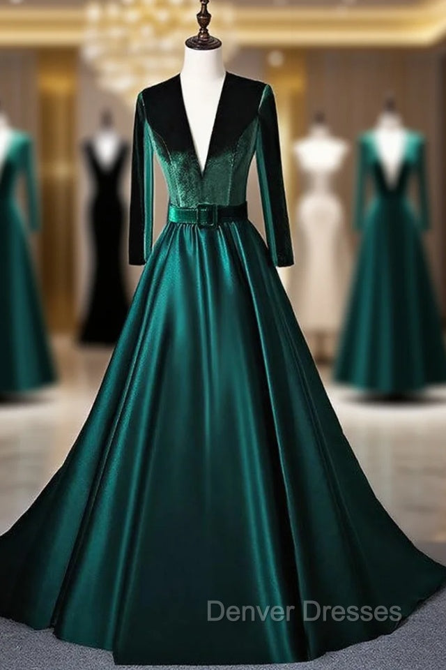 A-Line Gray Tulle Spaghetti Straps Prom Dress