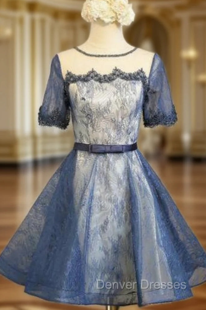 A-line Homecoming Dress Short/Mini Juniors Homecoming Dress