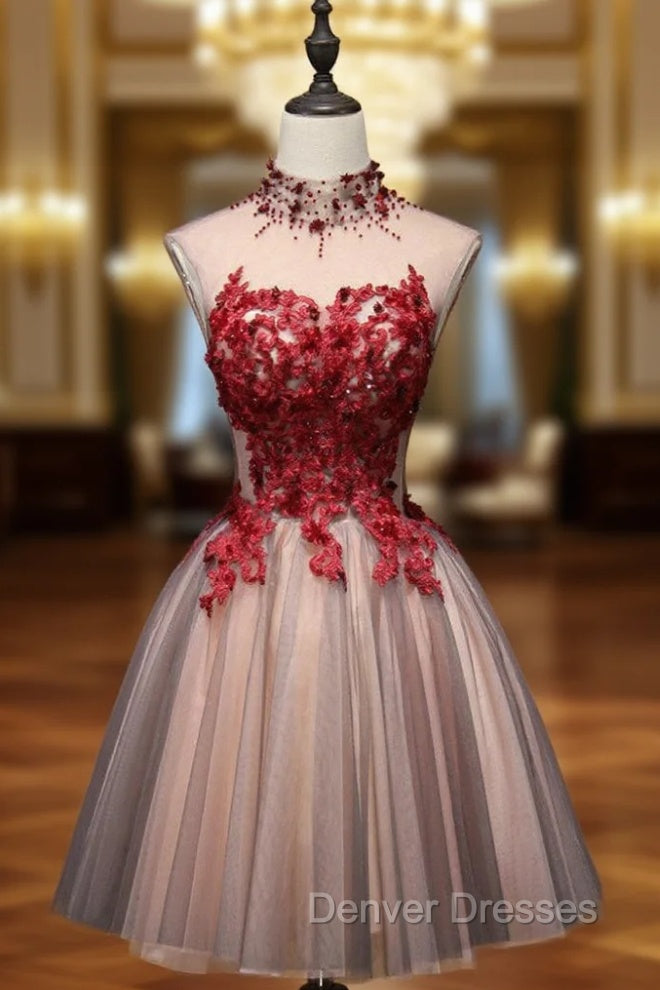 A-line Homecoming Dress Short/Mini Prom Dress Juniors Homecoming Dress Main image