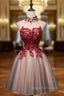 A-line Homecoming Dress Short/Mini Prom Dress Juniors Homecoming Dress