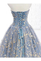 A-Line Lace Quinceanera Dress Princess Sweet Prom Dress Off Shoulder Beautiful