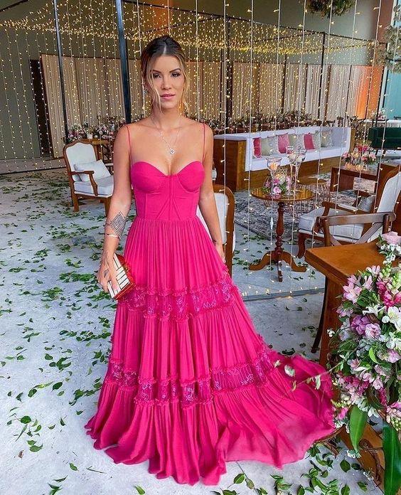 A Line Long Prom Dress, Evening Dress Main image