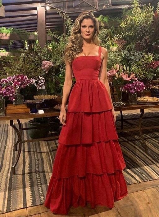 A-LINE LONG PROM DRESS Main image