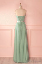 A-Line/Princess Chiffon Sweetheart Bridesmaids Dresses