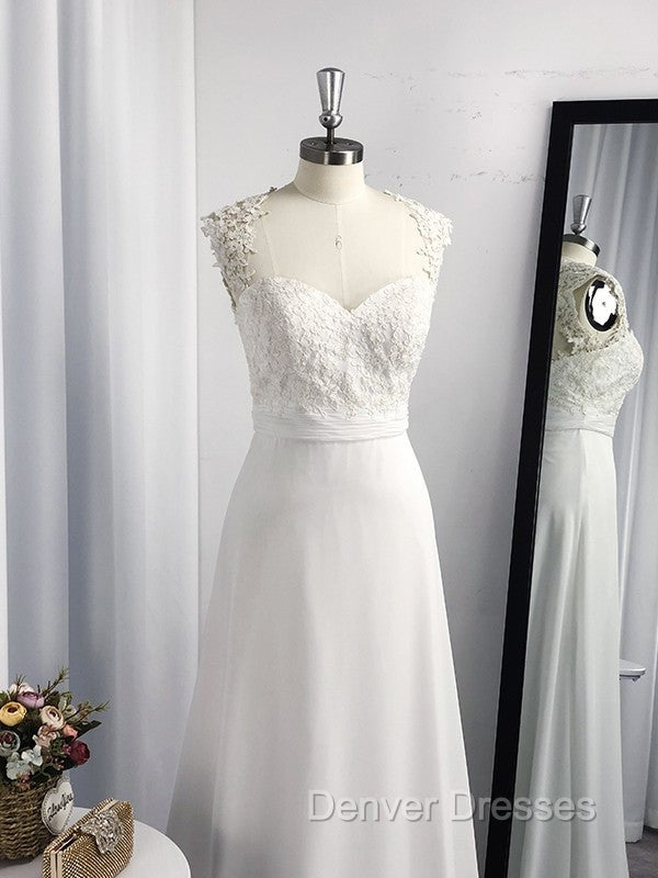 A-Line/Princess Floor-Length Applique Sleeveless Chiffon Sweetheart Dress Secondary image