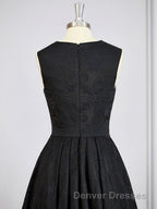 A-Line/Princess Scoop Asymmetrical Lace Mother of the Bride Dress With Applique