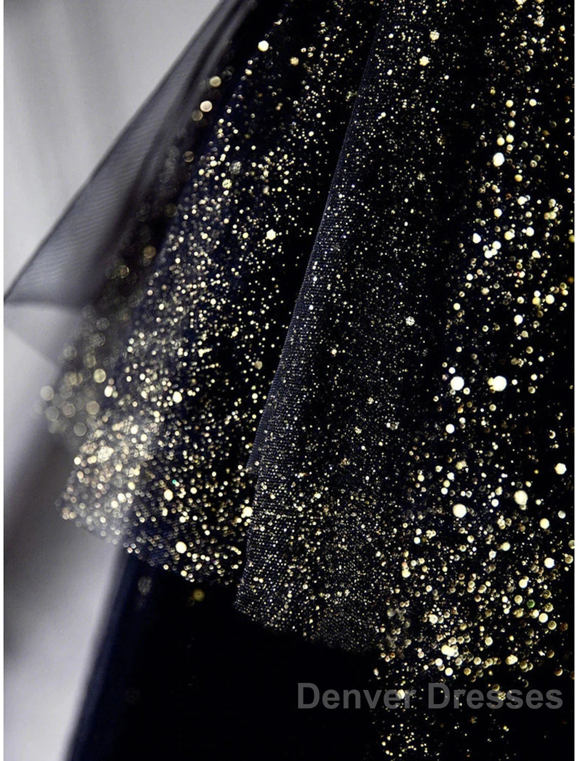 A-Line Prom Dress Black Dress Dress Formal Birthday Floor Length Sleeveless Strapless Tulle With Ruched Sequin