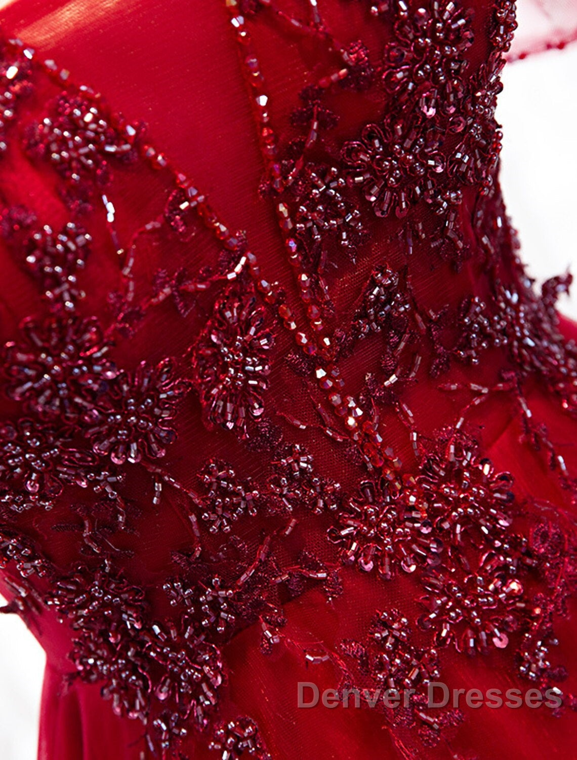 A-Line Prom Dress Luxurious Dress Wedding Guest Formal Evening Floor Length Short Sleeve Spaghetti Strap Tulle