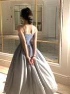 A Line Straps Sequin Prom Dresses Formal Evening Dress