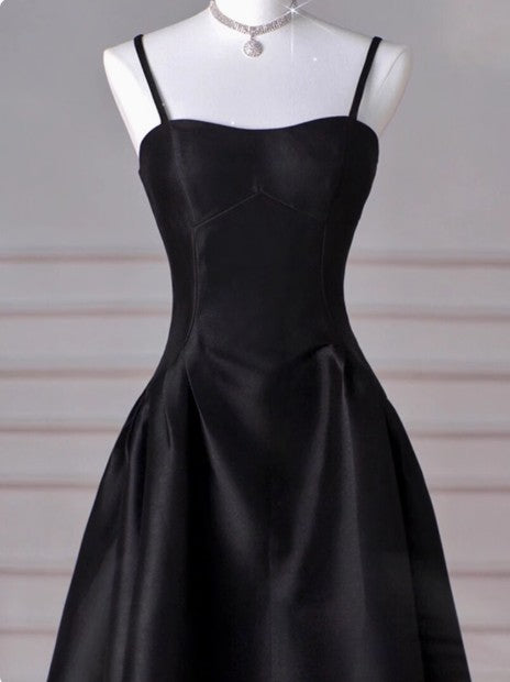 A-Line Sweetheart ??Prom Dress For Birthday&Graduation-Burgundy Satin Long Formal Evening Dress
