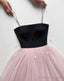 A Line Tulle Short Party Dress Homecoming Dress