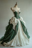 Aesthetic Ball Gown Straps Tulle Party Dress Long Prom Dress Lace Evening Dress