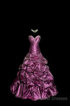 Aesthetic Mermaid Sweetheart Neckline Taffeta Prom Dress Ruffle Long Party Dress