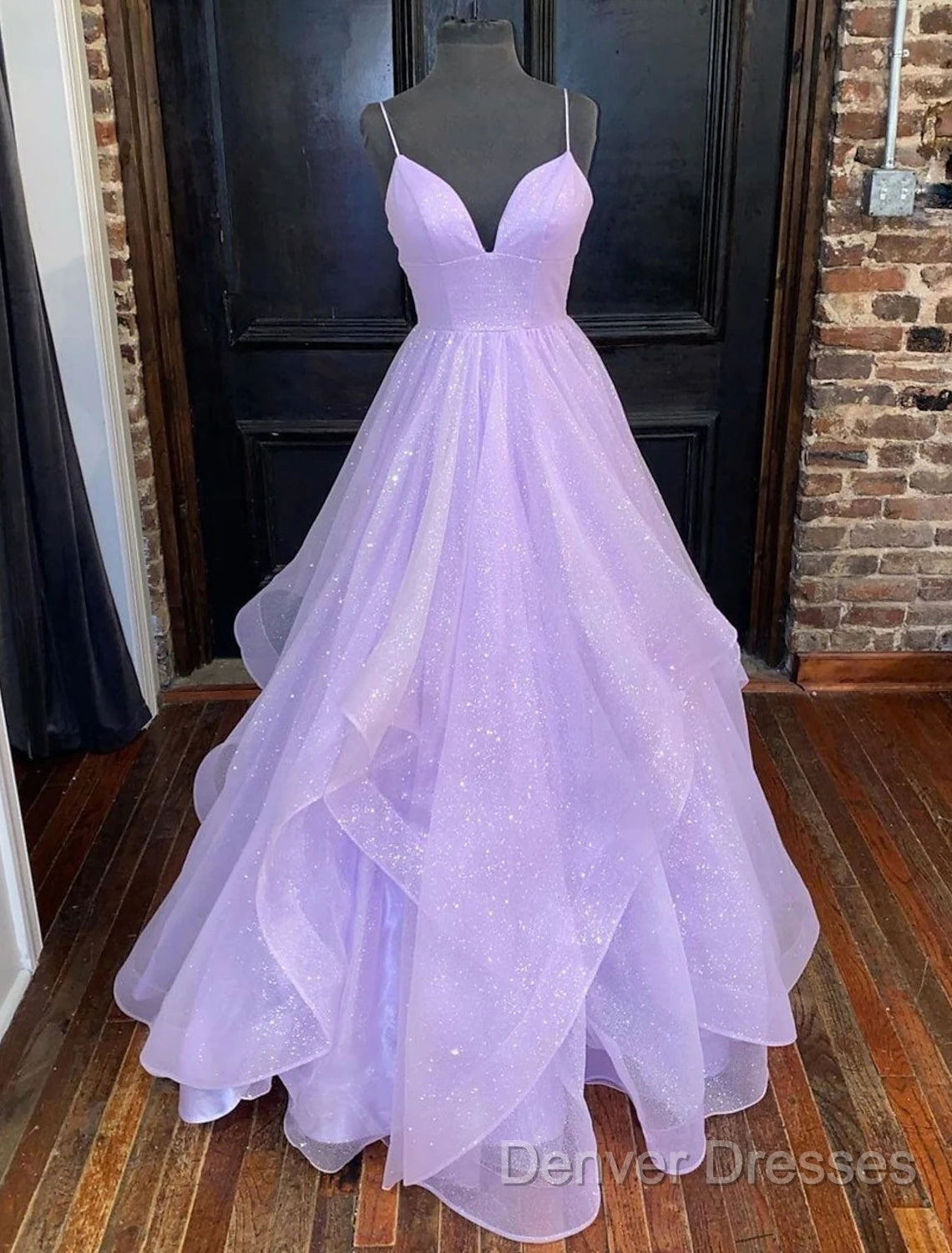 Ball Gown A-Line Prom Dress Sparkle & Shine Dress Formal Floor Length Sleeveless Sweetheart Tulle Backless With Pleats Ruffles