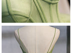 Ball Gown, Green Prom Dress Vintage Prom Dress