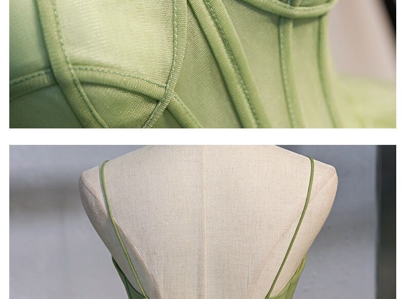 Ball Gown, Green Prom Dress Vintage Prom Dress