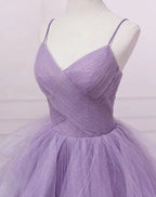 Green/Purple/Blue Fashion Elegant Spaghetti Strap Long Organza Ruffles Ball Gown Evening Gown Graduation Gown Adult Ceremony Gown