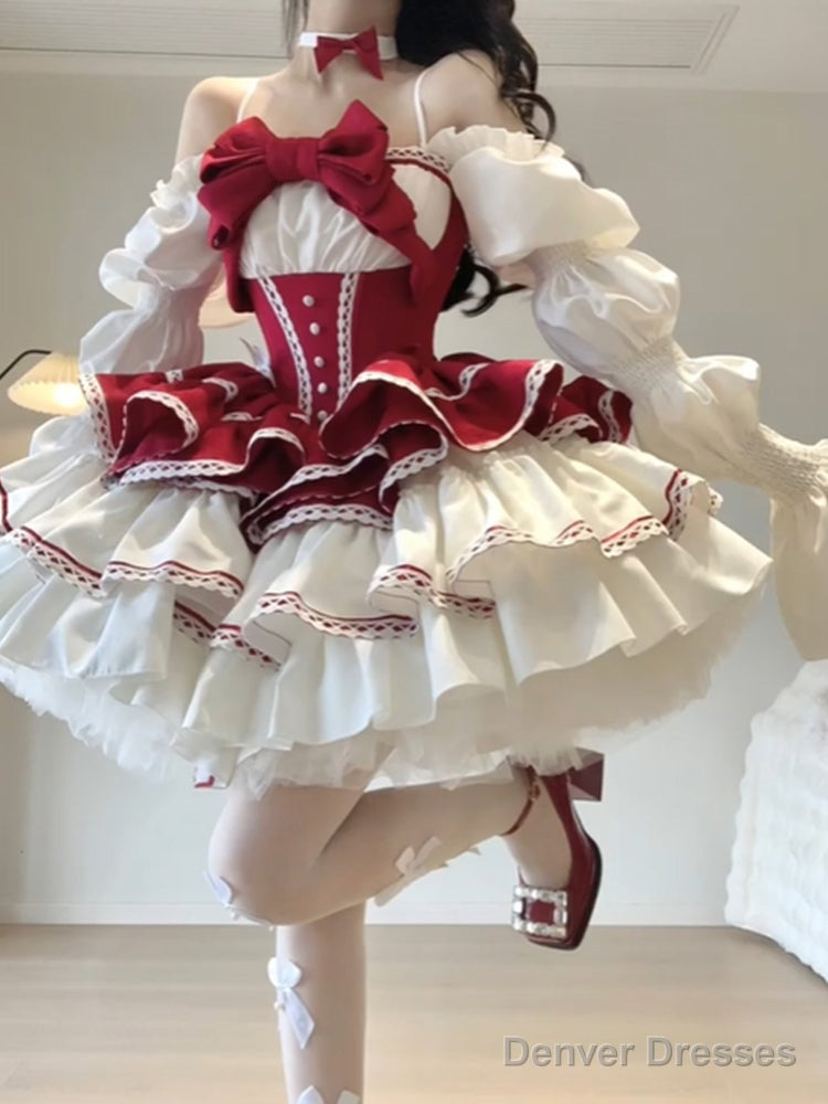 Ball Gown Party Dress Lolita Dress Birthday Dress Short Birthday Dresses Main image