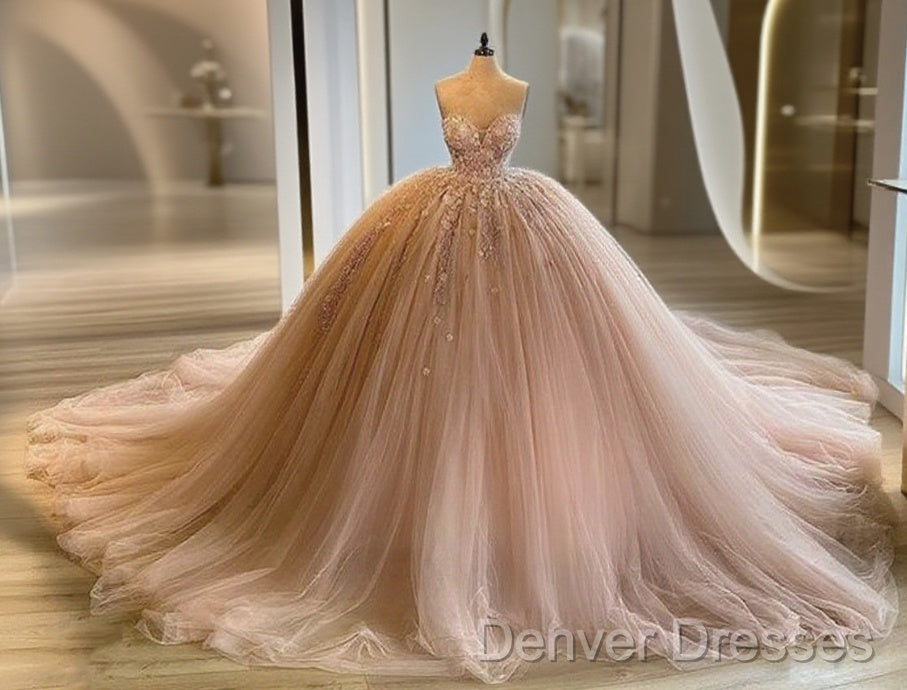 Ball Gown Pink Prom Dress Quinceanera Dress Ed600 Main image