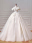 Ball-Gown/Princess Sweetheart Floor-Length Tulle Prom Dress With Sequins Appliques Lace Beading