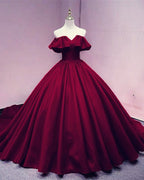 Ball Gown Prom Dress Long Evening Gown